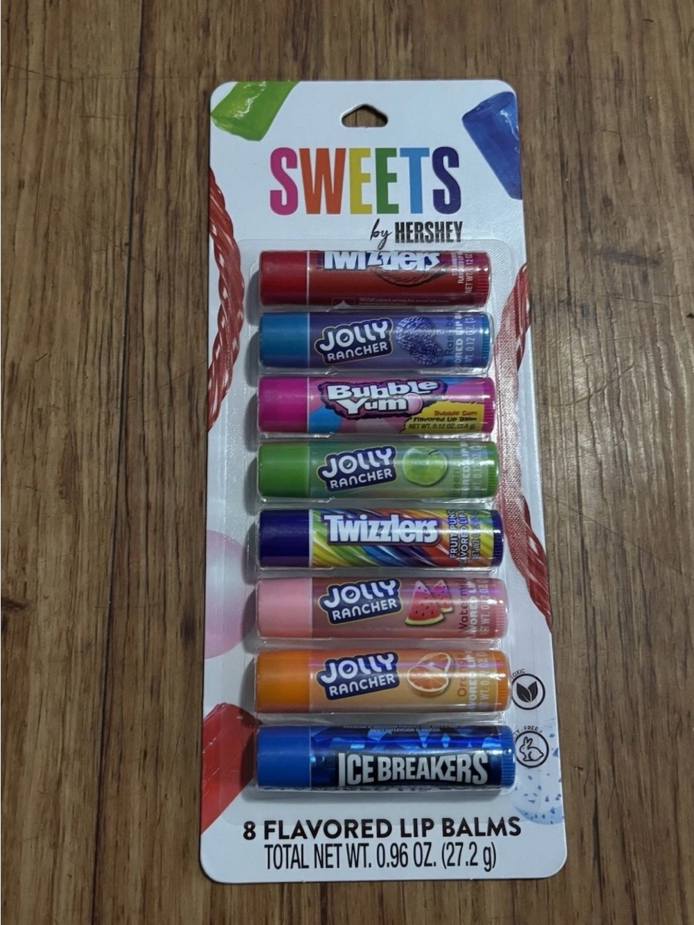 Sweets by Hershey Assorted Flavor Lip Balm Pack – Multi-Color